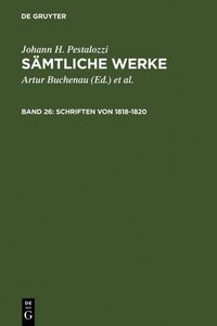 Produktbild: Schriften von 1818&ndash;1820