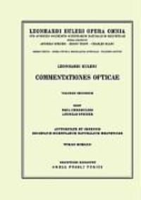 Produktbild: Commentationes opticae 2nd part