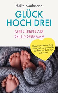 Bild vom Artikel Glück hoch drei - Mein Leben als Drillingsmama vom Autor Heike Markmann