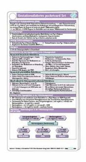 Bild vom Artikel Gestationsdiabetes pocketcard Set vom Autor F. Schröder