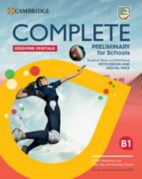 Produktbild: Complete Preliminary for Schools Student's Book and Workbook Edizione Digitale