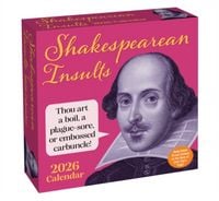 Produktbild: Shakespearean Insults 2026 Day-To-Day Calendar