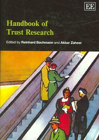 Produktbild: Handbook of Trust Research