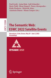 Produktbild: The Semantic Web: ESWC 2022 Satellite Events