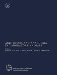 Produktbild: Anesthesia and Analgesia in Laboratory Animals