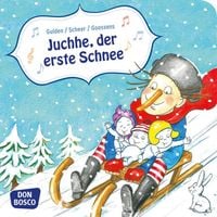 Produktbild: Juchhe, der erste Schnee. Mini-Bilderbuch.