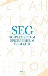 Produktbild: Supplementum Epigraphicum Graecum, Volume XXX (1980)