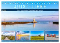 Produktbild: JUIST-LIEBE (Tischkalender 2026 DIN A5 quer), CALVENDO Monatskalender