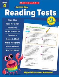 Produktbild: Scholastic Success with Reading Tests Grade 4 Workbook