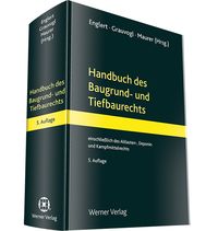 Produktbild: Handbuch des Baugrund- und Tiefbaurechts