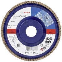 Bild vom Artikel Bosch Accessories 2608601276 X431 Fächerschleifscheibe Durchmesser 125 mm Bohrungs-Ø 22.33 mm Stahl 1 St. vom Autor 