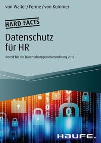 Produktbild: Hard facts Datenschutz f&uuml;r HR