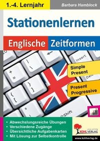 Produktbild: Kohls Stationenlernen Englische Zeitformen 1