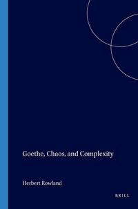 Produktbild: Goethe, Chaos, and Complexity