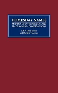 Produktbild: Domesday Names