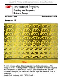 Produktbild: Issue #13 Printing and Graphics Science Group Newsletter (Printing and Graphics Science Group Newsletters, #8)