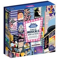 Produktbild: 50 Must-See Musicals Bucket List 1000-Piece Puzzle