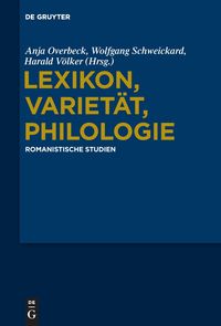 Bild vom Artikel Lexikon, Varietät, Philologie vom Autor 