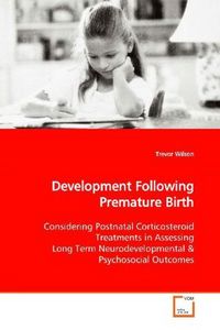 Produktbild: Wilson, T: Development Following Premature Birth
