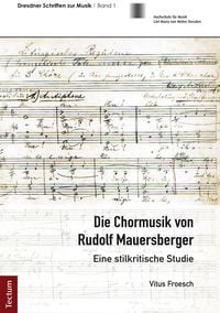 Bild vom Artikel Die Chormusik von Rudolf Mauersberger vom Autor Vitus Froesch