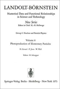 Produktbild: Photoproduction of Elementary Particles / Photoproduktion von Elementarteilchen