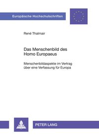 Produktbild: Das Menschenbild des Homo Europaeus