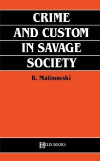 Produktbild: Crime and Custom in Savage Society