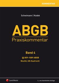Bild vom Artikel ABGB Praxiskommentar - Band 4 vom Autor Peter Apathy