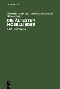Produktbild: Die &auml;ltesten Mosellieder