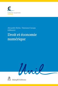 Produktbild: Droit et économie numérique