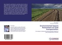 Produktbild: Environmental Impact Assessment of road transportation