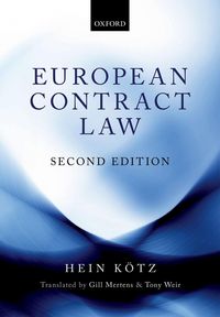 Produktbild: European Contract Law