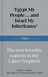 Produktbild: Egypt My People... and Israel My Inheritance