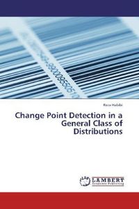 Produktbild: Habibi, R: Change Point Detection in a General Class of Dist
