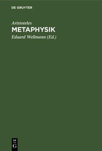 Produktbild: Metaphysik