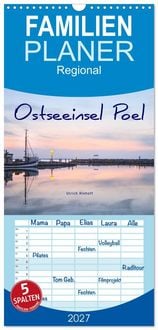 Produktbild: Familienplaner 2027 - Osteeinsel Poel mit 5 Spalten (Wandkalender, 21 x 45 cm) CALVENDO