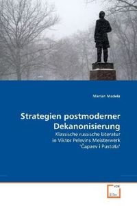 Produktbild: Madela, M: Strategien postmoderner Dekanonisierung