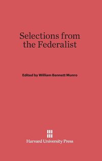 Produktbild: Selections from the Federalist