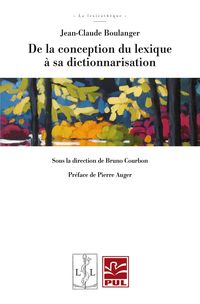 Produktbild: De la conception du lexique &agrave; sa dictionnarisation