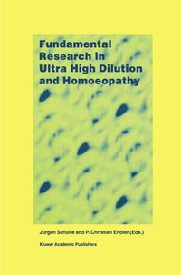 Produktbild: Fundamental Research in Ultra High Dilution and Homoeopathy