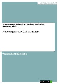 Produktbild: Fragebogenstudie Zukunftsangst