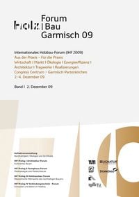 Produktbild: 15. Internationales Holzbau-Forum. 2 Bde