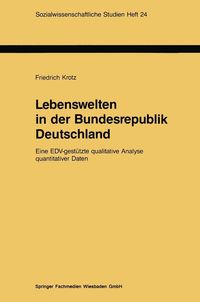 Produktbild: Lebenswelten in der Bundesrepublik Deutschland