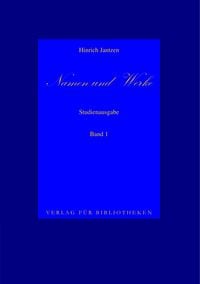 Produktbild: Namen und Werke 1