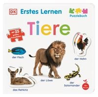 Produktbild: Erstes Lernen Puzzlebuch. Tiere