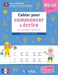 Produktbild: Cahier Pour Commencer a Ecrire : Les Lettres Capitales ; Ms/gs