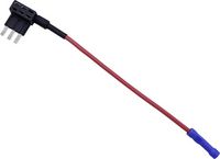 Produktbild: TRU COMPONENTS Flachsicherungsadapter Flachsicherung Mikro Pole 3 15A 1St.