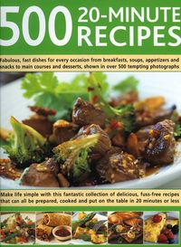 Produktbild: 500 20-minute Recipes