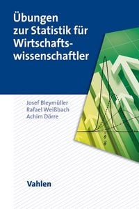 Produktbild: &Uuml;bungen zur Statistik f&uuml;r Wirtschaftswissenschaftler