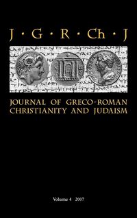 Produktbild: Journal of Greco-Roman Christianity and Judaism 4 (2007)